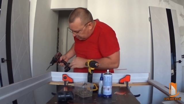 Скрытые петли #39дверей #влог #установкамежкомнатныхдверей #скрытыепетли