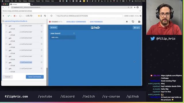 Let’s see what Cypress Studio is all about смотреть онлайн