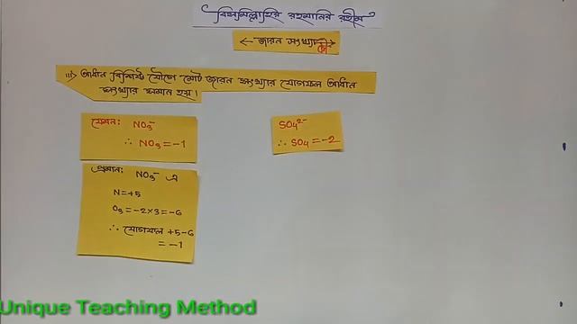 Oxidation Number | জারণ সংখ্যা নির্ণয় | Delowar Sir смотреть онлайн