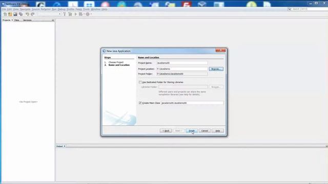 Use NetBeams IDE to write a Java program смотреть онлайн