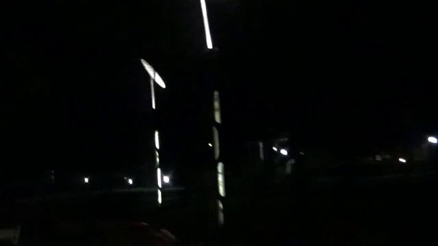 Анапа .Пансионат Золотой берег Ночное освещение на территории пансионата ... смотреть онлайн