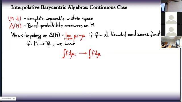 Radu Madare - A formal context for metric semantics смотреть онлайн