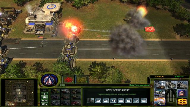Act of War High Treason PvE - 1v3 Hard AI FFA - Destruction Valley смотреть онлайн