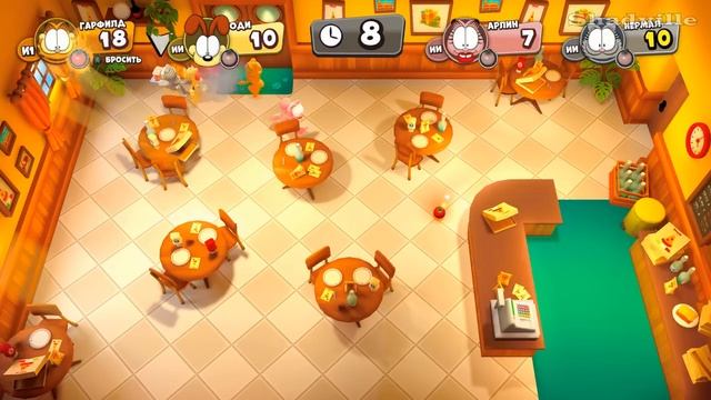 Вечеринка у Гарфилда ☀ Garfield Lasagna Party Прохождение игры смотреть онлайн
