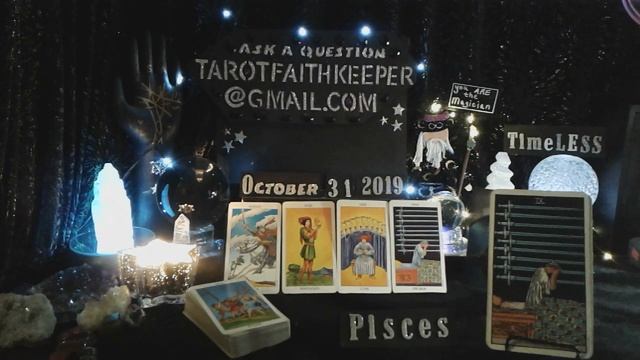 Pisces October 31st SPECIAL MESSAGE THRU THE THIN VEIL Psychic Tarot Card Reading смотреть онлайн