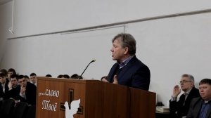 Начальствующий епископ ОЦХВЕ России б. Владимир | Проповедь.