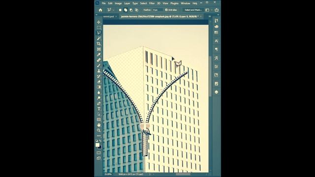 adobe photoshop zip tutorial смотреть онлайн