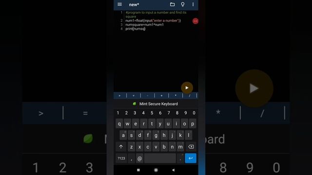 To find square and cube using python language(level 2) смотреть онлайн
