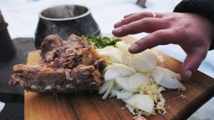 После застолья этот суп поставит Вас на ноги. Бухлер в афганском казане.