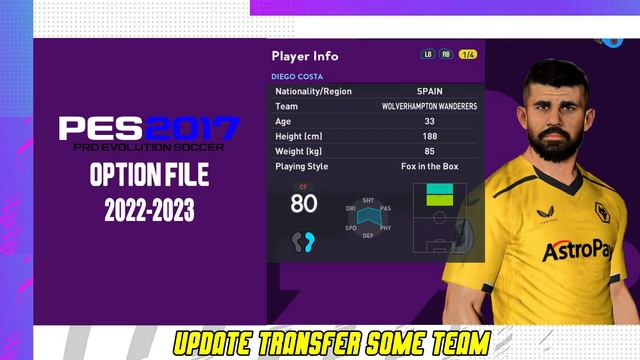 PES 2017 NEW SMOKEPATCH 17.4.3 OPTION FILE V10 SEASON 22-23 смотреть онлайн