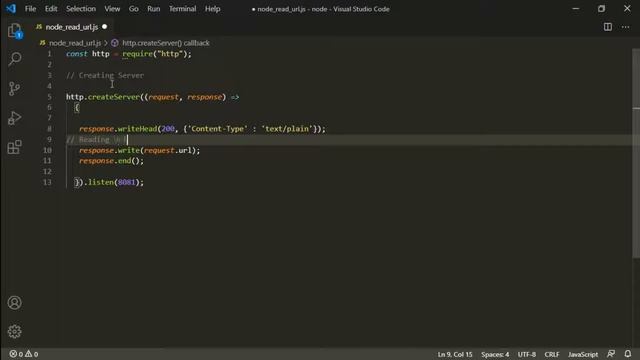 HOW TO GET URL READ URL IN NODE.js SERVER смотреть онлайн
