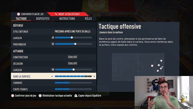 Tutoriel - 5-1-2-2 - FIFA 23 - Instructions et tactique perso смотреть онлайн