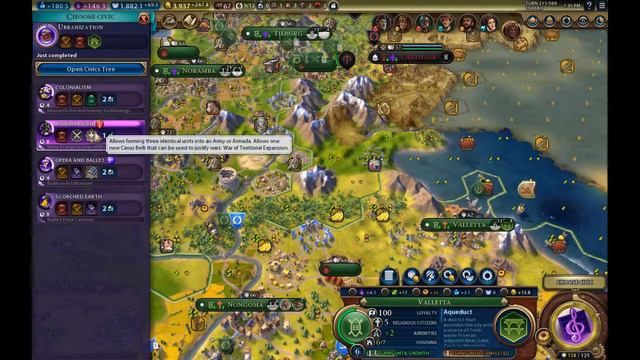 Civilization 6 Rise & Fall: Zulu Playthrough #27 (Consolidation) смотреть онлайн