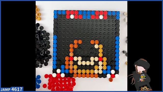 【JAMP 4617】DIY Disney’s Minnie Mouse LEGO ART of the brick смотреть онлайн
