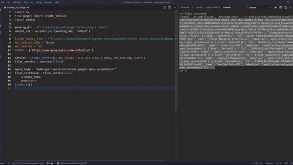 Export Google Sheets to Microsoft Excel With Google Drive API and Python