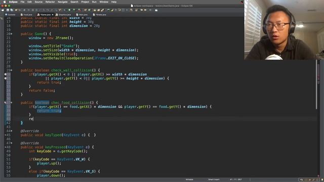 Make Snake Game in Java (Part. 3) смотреть онлайн