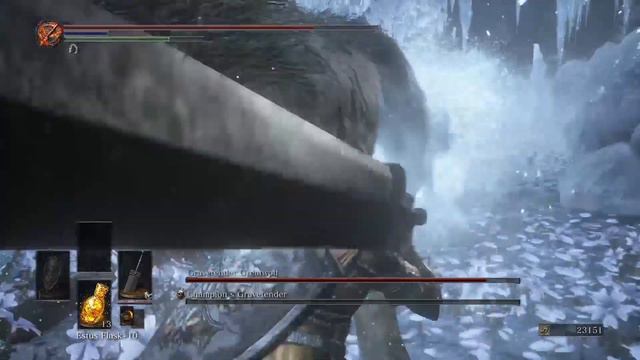 [Dark souls 3] Champion's Gravetender Boss Fight смотреть онлайн