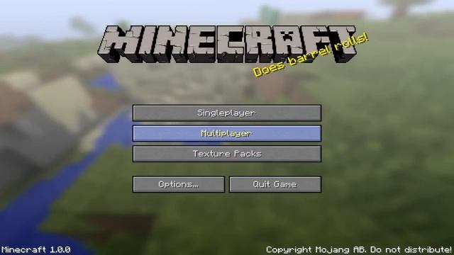 Minecraft 1.0.0!!! смотреть онлайн