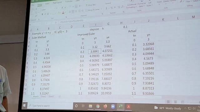 Improved Euler's Excel смотреть онлайн