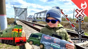 Необычные ж д мосты Прогулка от жд переезда к жд мостам