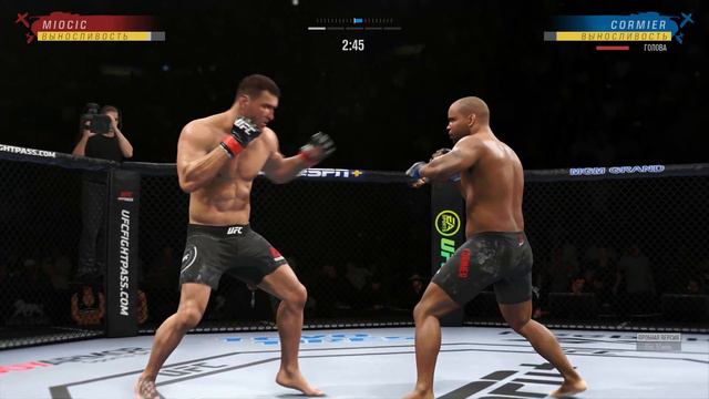UFC 4 - Бой Даниэль Кормье Daniel Cormier VS Стипе Миочич Stipe Miocic