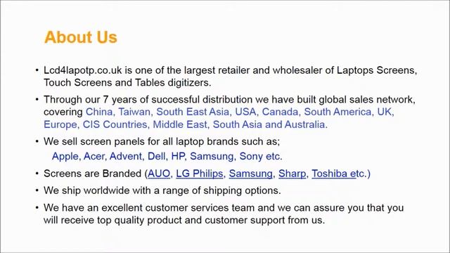 Samsung LTN156AT20 Laptop Screen смотреть онлайн