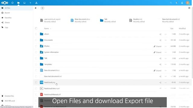 How to migrate user data in Nextcloud смотреть онлайн