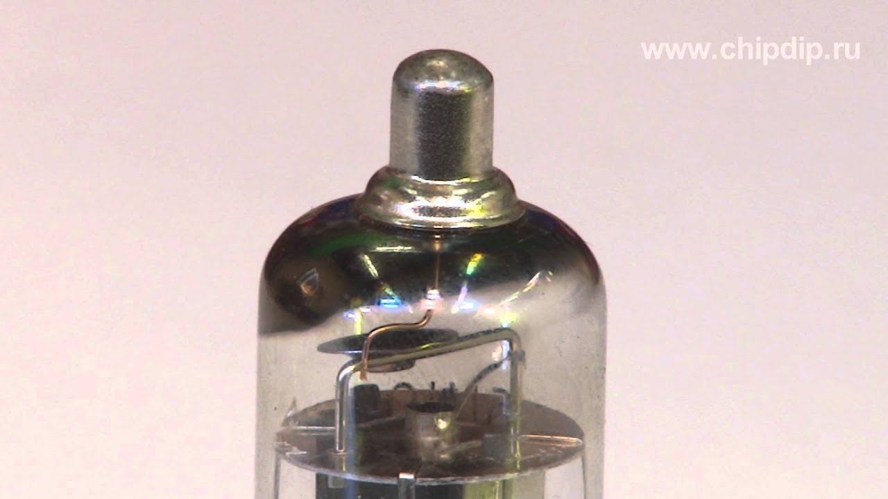 Высоковольтный  тетрод 6Э7П