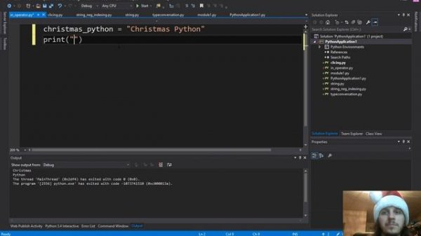 Пробуем Python Tools for Visual Studio PTVS и Python в Visual Studio Code my record