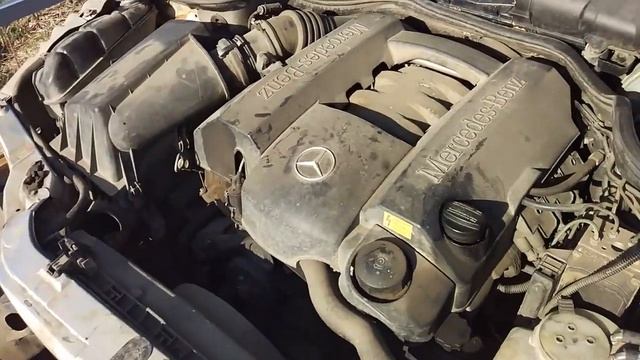 Проверка двигателя Мерседес W210 E320 4 Matic M112.941 2001 год смотреть онлайн
