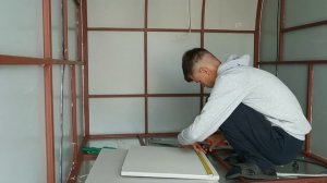 Автодом на прицеп. Утепление.