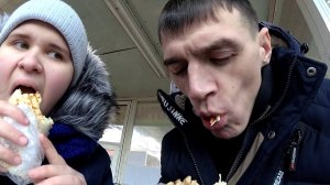 Поели ШаурмуШаверму на рынке город Биробиджан