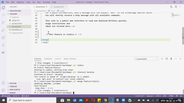 A simple git and GitHub workflow смотреть онлайн