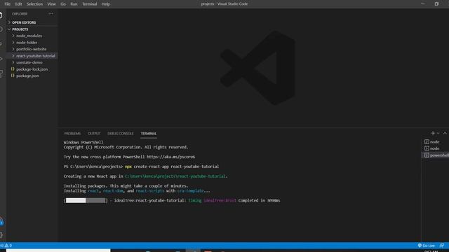 ReactJS Installation & Setup 2022 Tutorial! Windows with Visual Studio Code смотреть онлайн