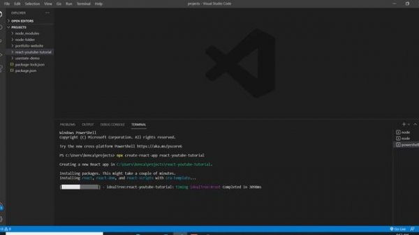 ReactJS Installation & Setup 2022 Tutorial! Windows with Visual Studio Code