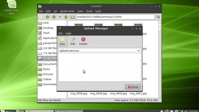 Linux Mint 9 LXDE Running on my Eee PC 900a смотреть онлайн
