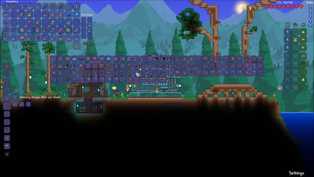 Terraria - Muley's Wonderful World Ep. 10 - Tree Details And King Slime смотреть онлайн