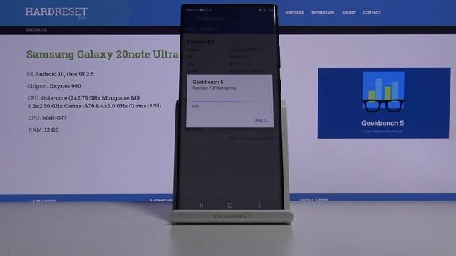Samsung Galaxy Note 20 Ultra in Geekbench Benchmark | Exynos 990 test смотреть онлайн