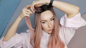 Видео. Как красиво убрать чёлку. Прическа из узелков