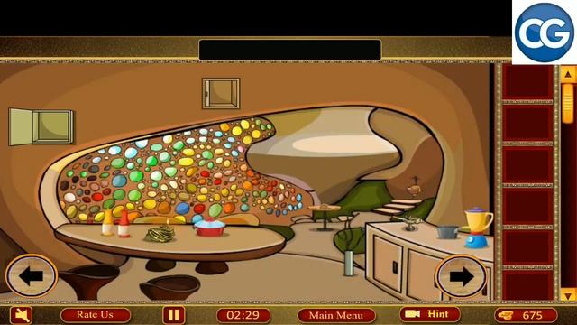 [Walkthrough] 501 Free New Escape Games Level 128 - Shell Shaped House Escape - Complete Game
