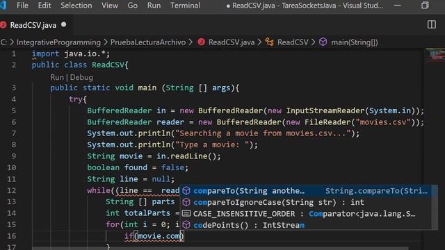 buscar un dato en archivo CSV en Java смотреть онлайн