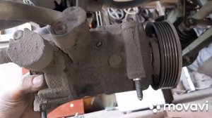 Замена муфты компрессора кондиционера на Шкоде Ети 1,2