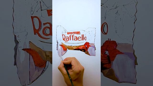 Рисуем Рафаэлло (Drawing Raffaello) #shorts смотреть онлайн