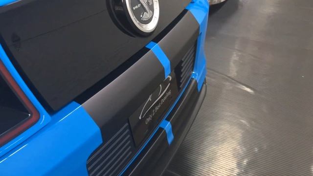 Only Z Best Detailing-2013 Grabber Blue Ford Mustang GT500-Gtechniq Ceramic Coatings смотреть онлайн
