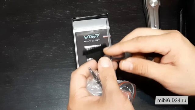 Обзор машинки для стрижки и триммер VGR V-071 смотреть онлайн