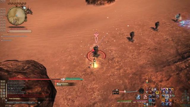 FFXIV : Samurai Skill Speed смотреть онлайн
