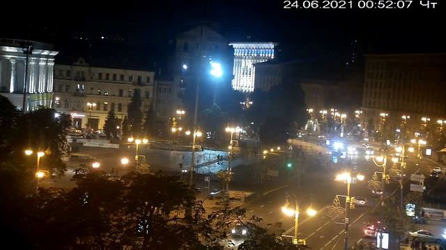 Веб-камера Киев Европейская площадь + Майдан 2021 06 24 смотреть онлайн