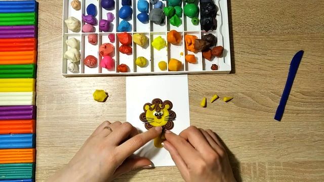 Делаем львенка из пластилина ? смотреть онлайн