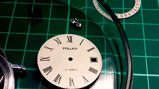 Часы POLJOT Ремонт 17 камней.