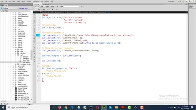 cURL is in PHP | cURL - Client URL | Pass,Read data Server to Server | Pass data without Browser смотреть онлайн